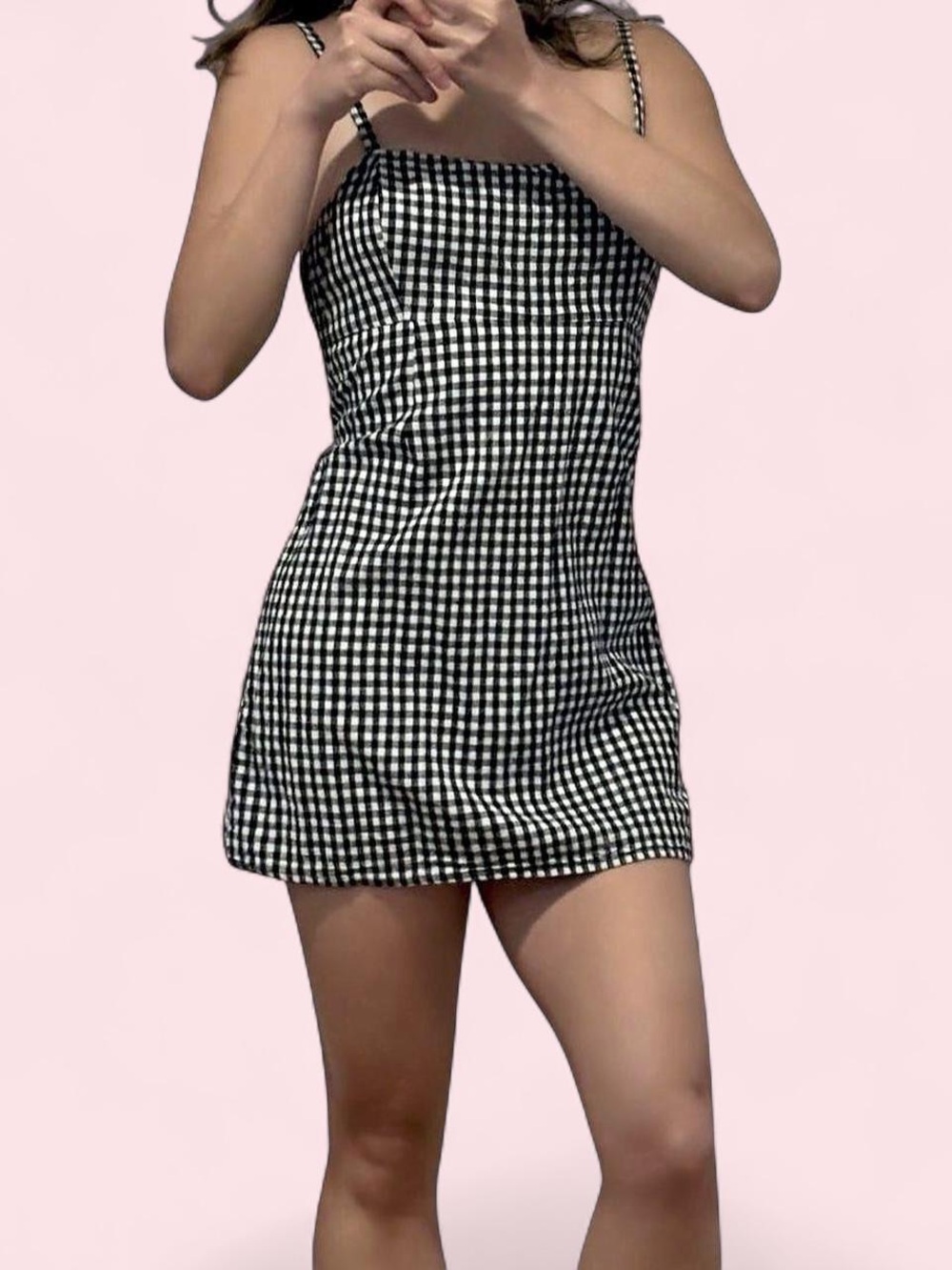 Brandy Melville Gingham Mini Dress